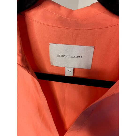 Brochu Walker Havana Dress size XS Bright Coral - Picture 3 of 5